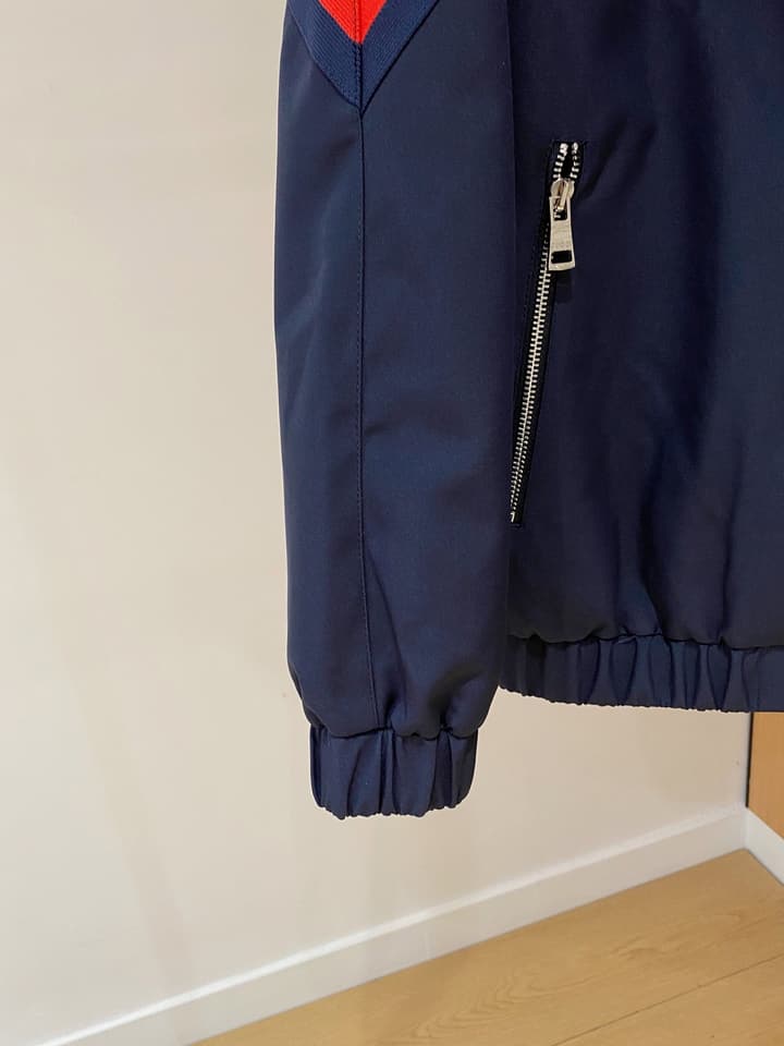 Gucci New Collection Runway Jacket in White And Navy Checkered