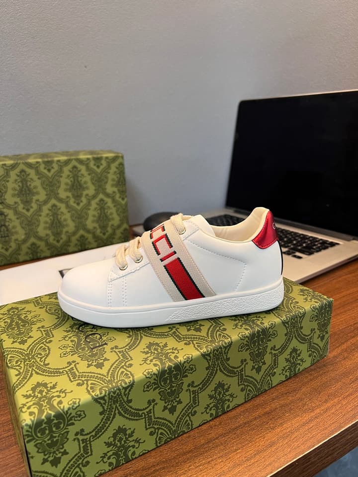 Gucci Kids Sheepskin-Lined Sneakers – Kids Collection