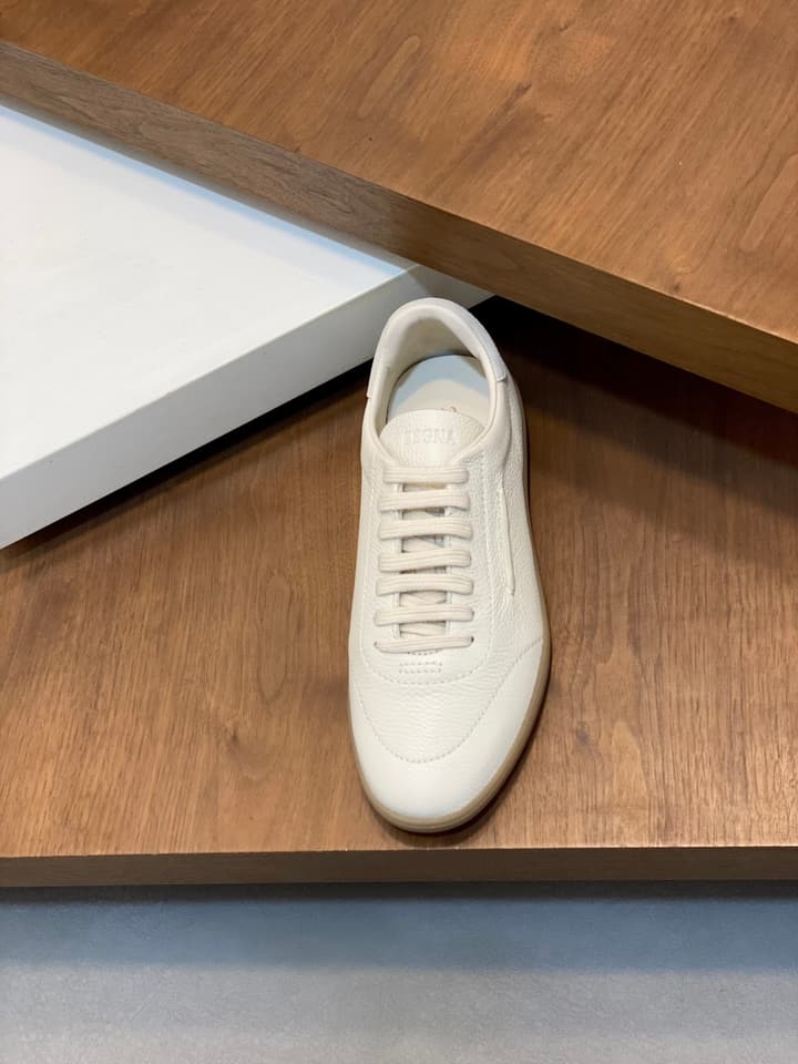 Zegna Old Money Suede Casual Sneakers