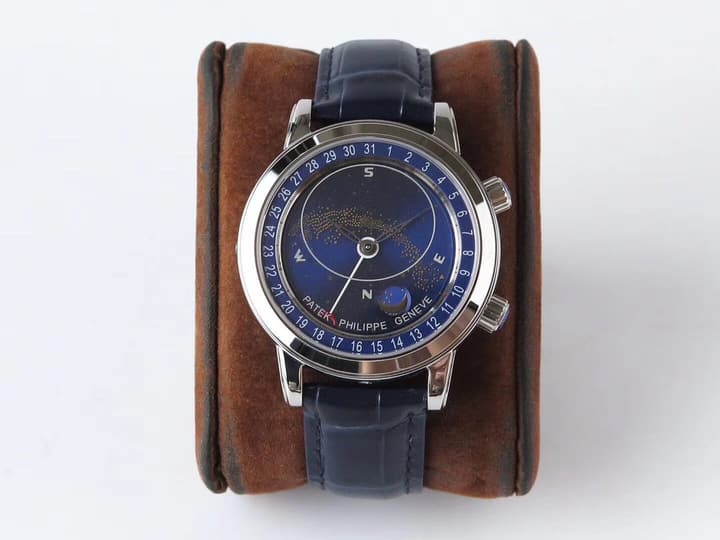 Patek Philippe Sky Moon Tourbillon Watch in Black