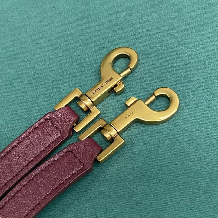 Saint Laurent Gaby Mini Vanity Bag in Apricot