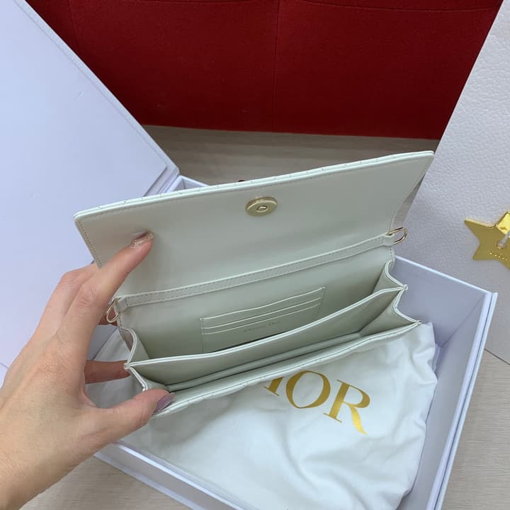 Dior Miss Mini Chain Handbag in Beige