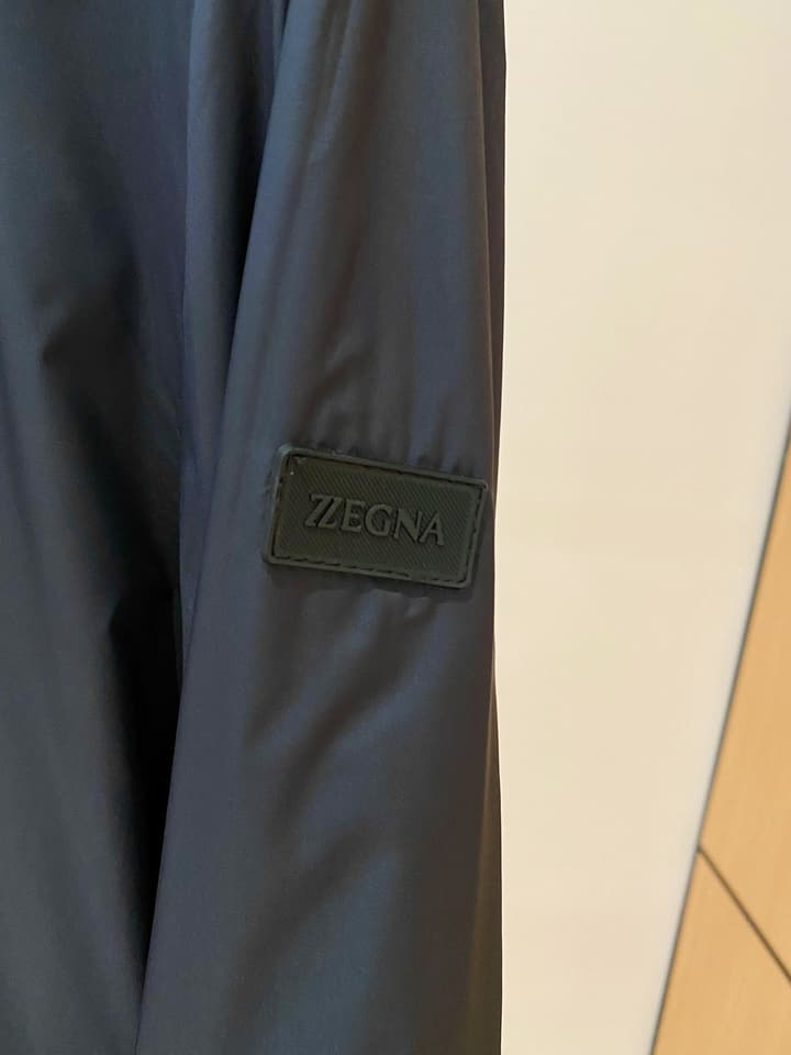 Zegna 2025 Men's Casual Jacket – 2025 Collection in Charcoal Gray