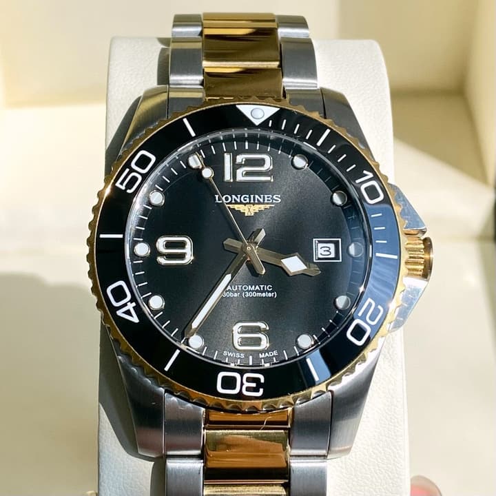 Longines Conquest Automatic Watch 41mm – Eddie Peng Edition in Two-tone Black Dial