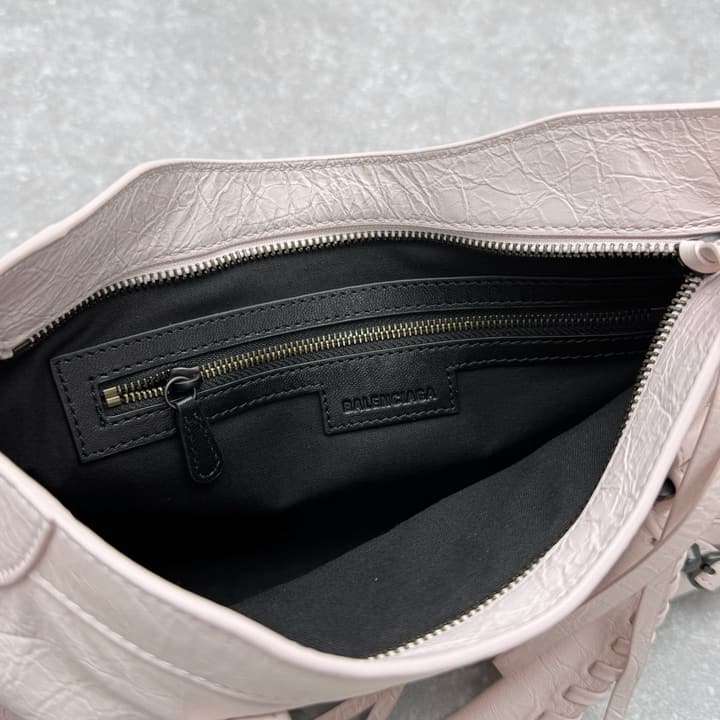 Balenciaga Le City Small Shoulder Bag – Petal Pink in Petal Pink