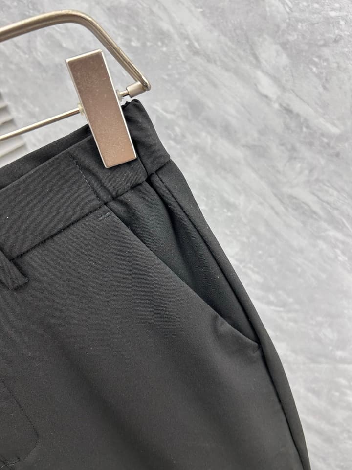 Zegna Custom Casual Trousers – 2025SS in Black