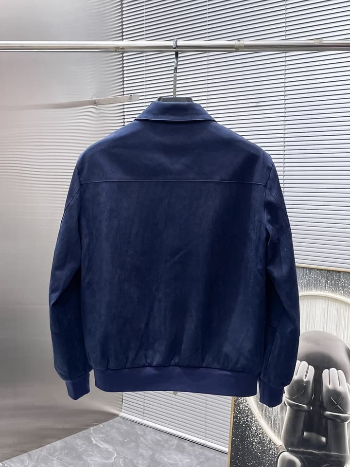 Dior Lapel Collar Jacket – 2025 Collection in Beige Bomber Jacket