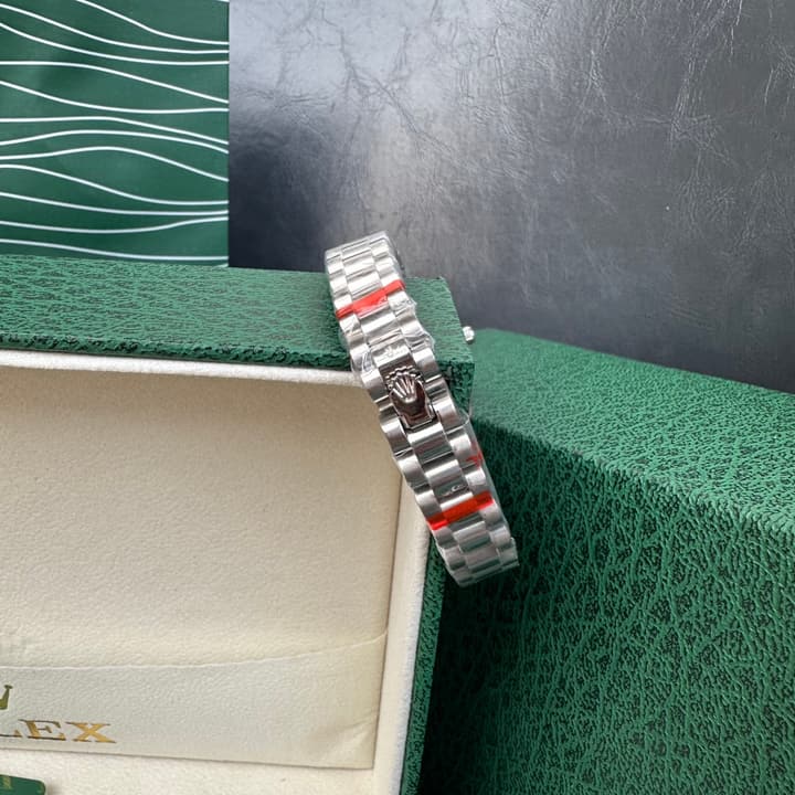 Rolex Datejust 28mm Ladies Pink Dial Diamond Watch