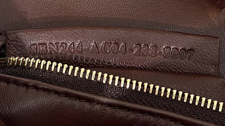 Fendi Peekaboo Embossed Crocodile Handbag in Classic Black Croc Embossed