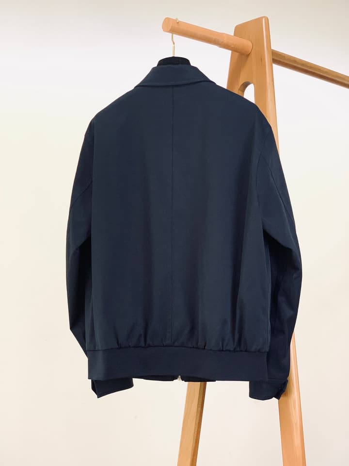 Brunello Cucinelli Minimalist Casual Lapel Jacket – 2025FW in Dark Navy