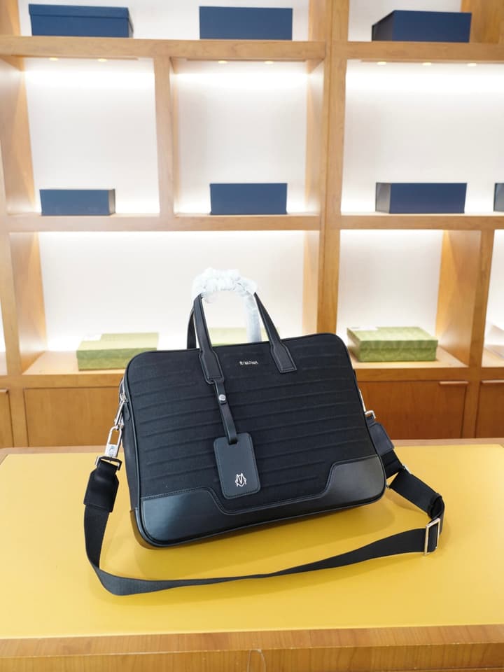 RIMOWA High-Version Crossbody Backpack in Matte Black Briefcase