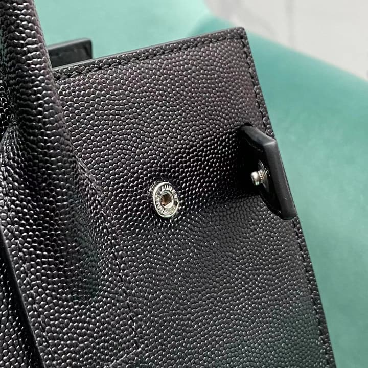Saint Laurent Sac De Jour Satchel Bag in Gold