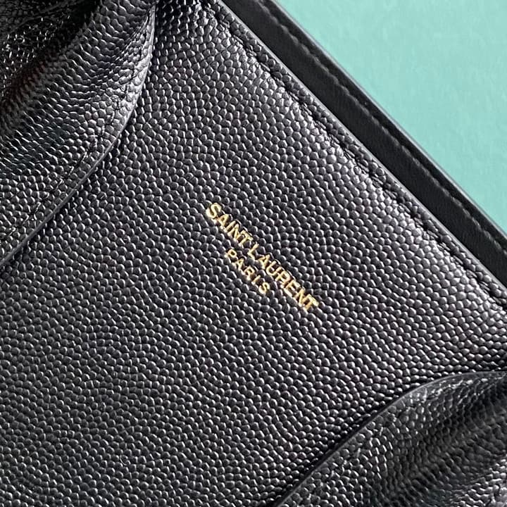 Saint Laurent Sac De Jour Satchel Bag in Gold