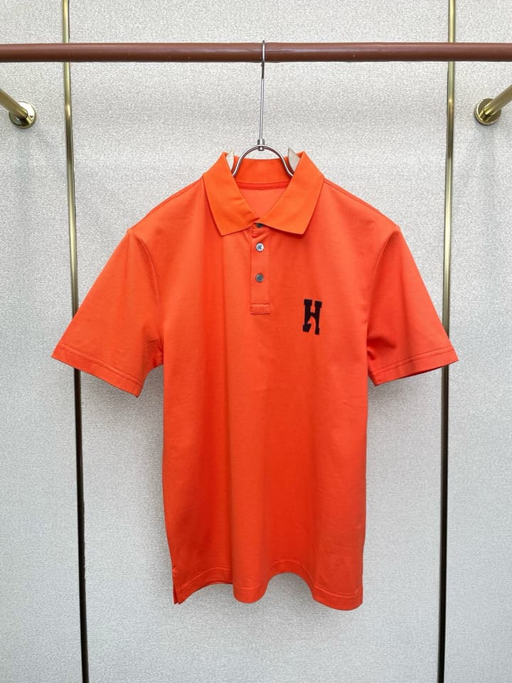 Hermès Men's Casual Short-Sleeve T-Shirt in Black