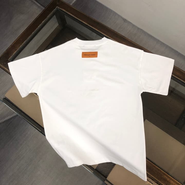 Louis Vuitton Logo Crewneck T-Shirt – 26SS in Black