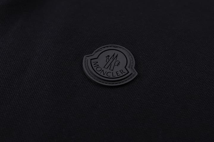 Moncler Logo Patch Cotton Pique Polo Shirt – 26SS in Black