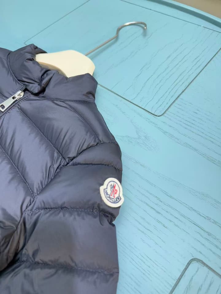 Moncler Kids Down Puffer Jacket – 2025SS/FW in Bright Purple