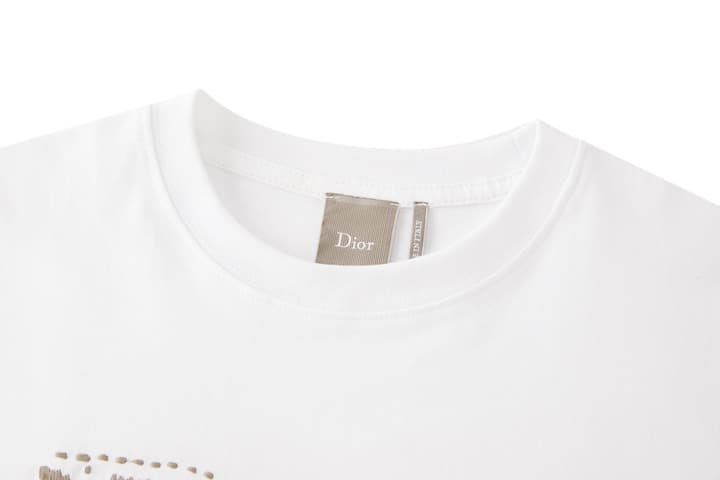 Dior Reverse Embroidered Loose Fit T-Shirt – Summer Collection 2026 in Black