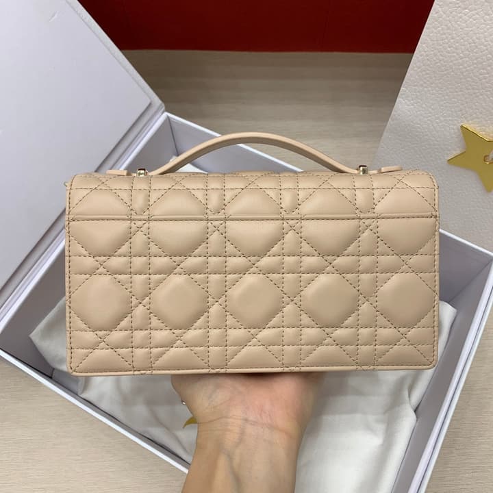 Dior Miss Mini Chain Handbag in Beige