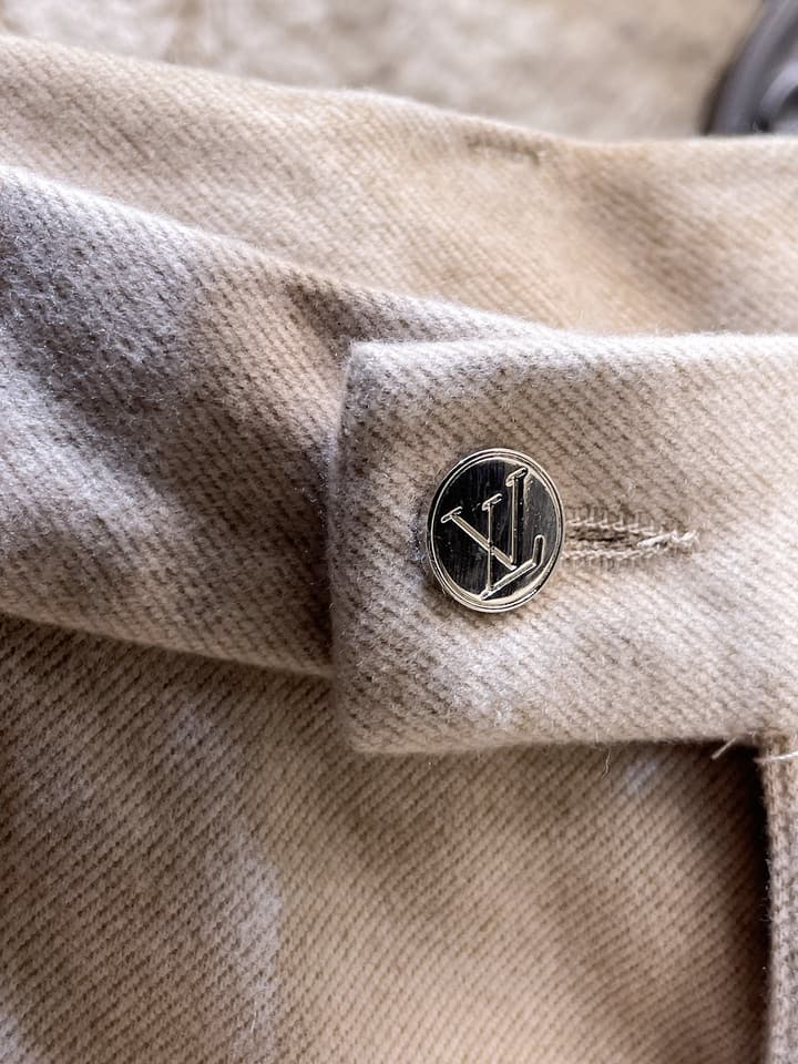 Louis Vuitton Wool Blend Dress Trousers – Autumn/Winter Collection in Black