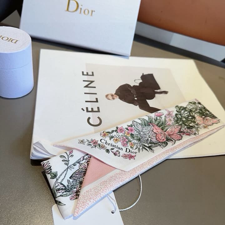 Dior Silk Twilly Scarf