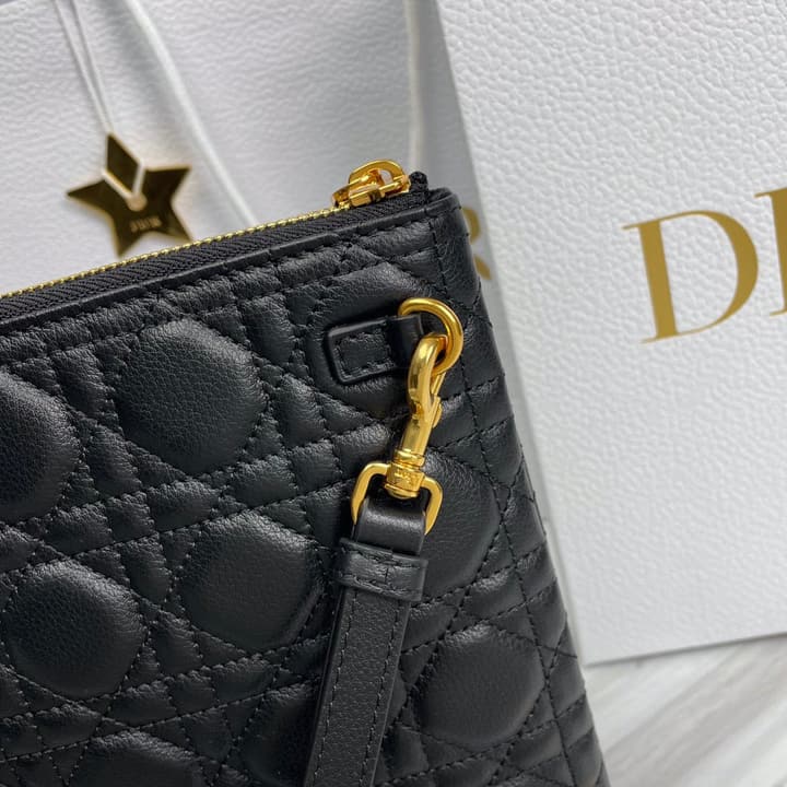 Dior Clutch Bag in Classic Black