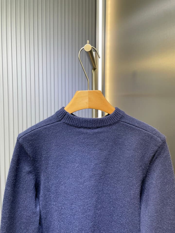 Gucci Dissipated Logo Wool Pullover