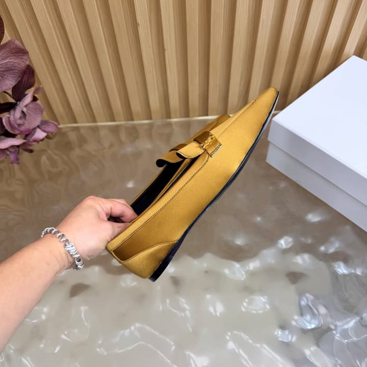 Saint Laurent Silk Chain Mules – Spring/Summer Collection – 26S in Beige