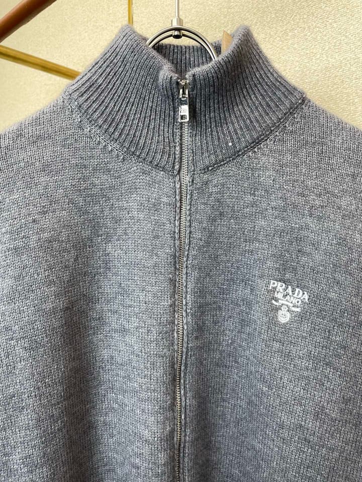 Prada Casual Zipper Cardigan