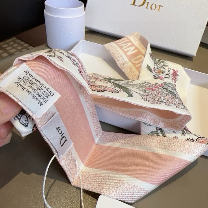 Dior Silk Twilly Scarf