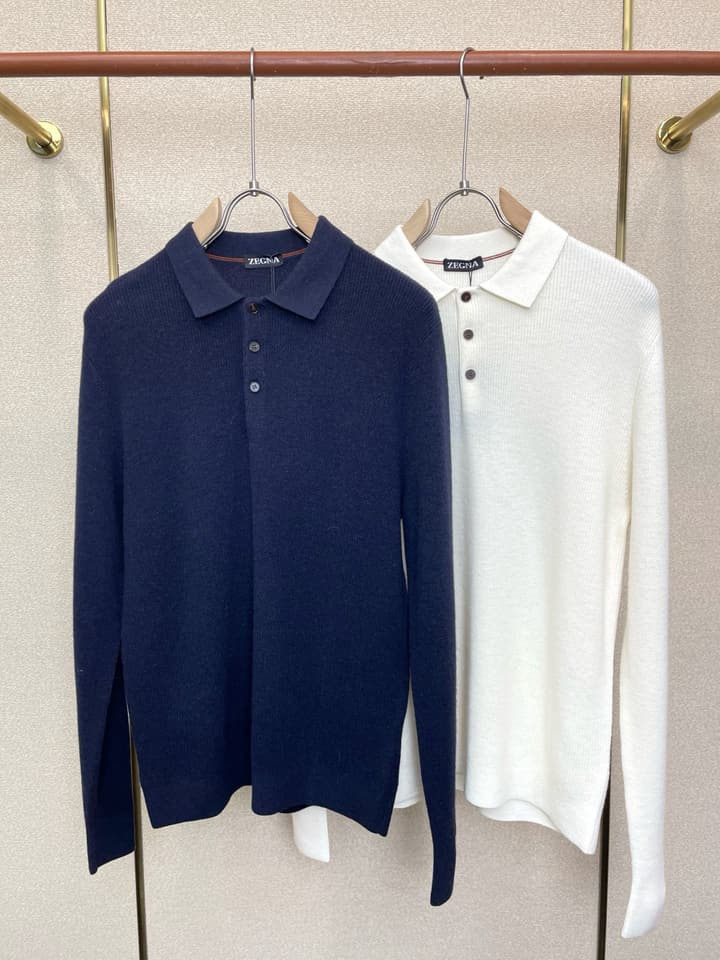 Zegna Men's Casual Knit Sweater