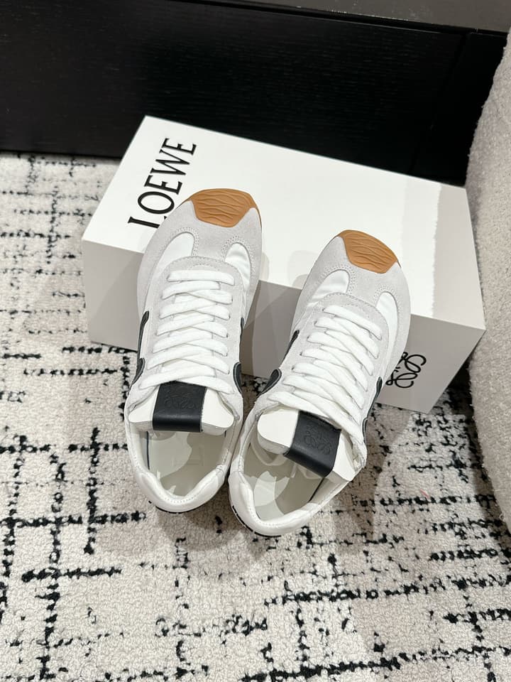 Loewe Ballet Runner 2.0 Sneakers – 2025 Runway Collection in Black