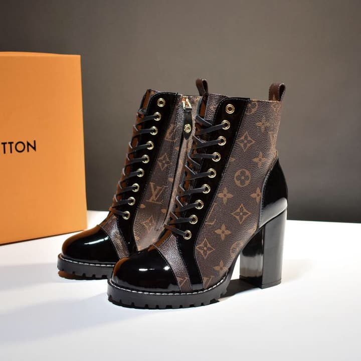 Louis Vuitton Classic High-Heeled Martin Boots