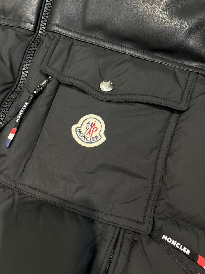 Moncler Unisex Down Jacket in Gold