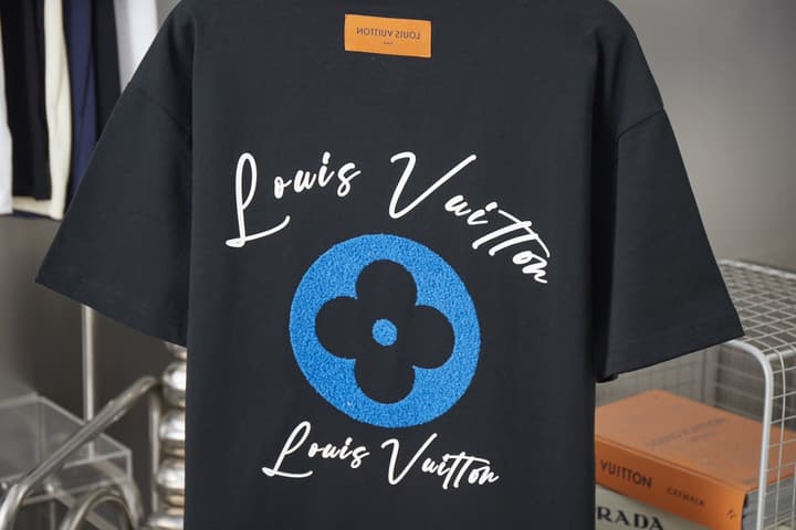 Louis Vuitton Terry Patch Clover T-Shirt – 25SS in Black