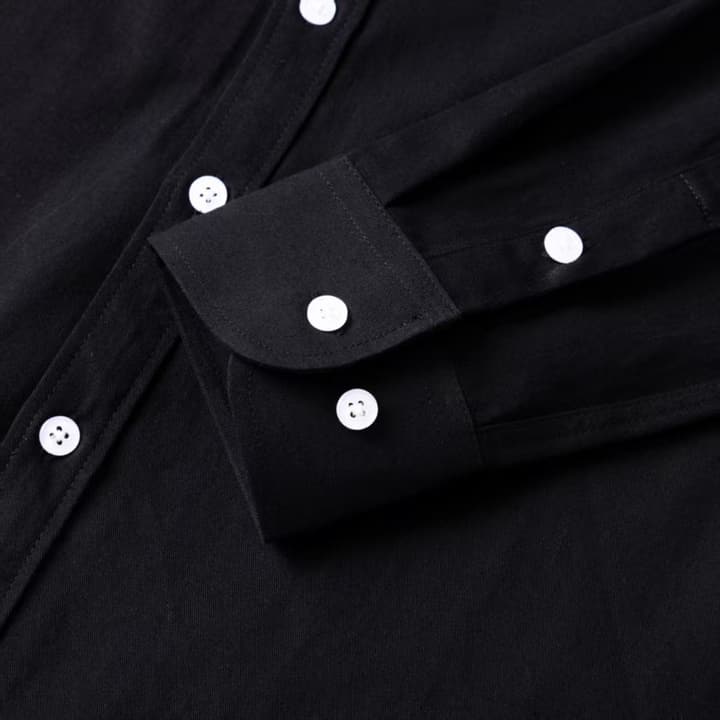 Ralph Lauren Unisex Oxford Long Sleeve Shirt in Black
