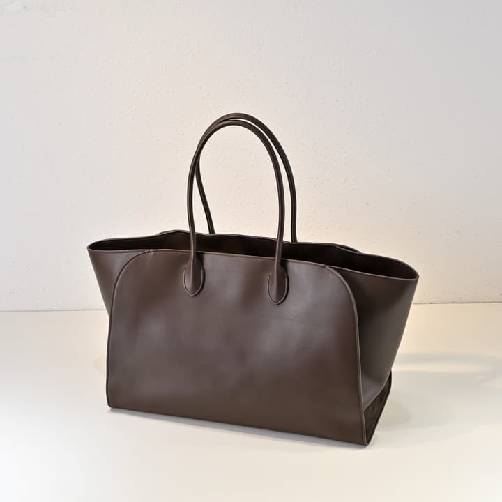 The Row Marlo Tote – 2025 Collection in Classic Black