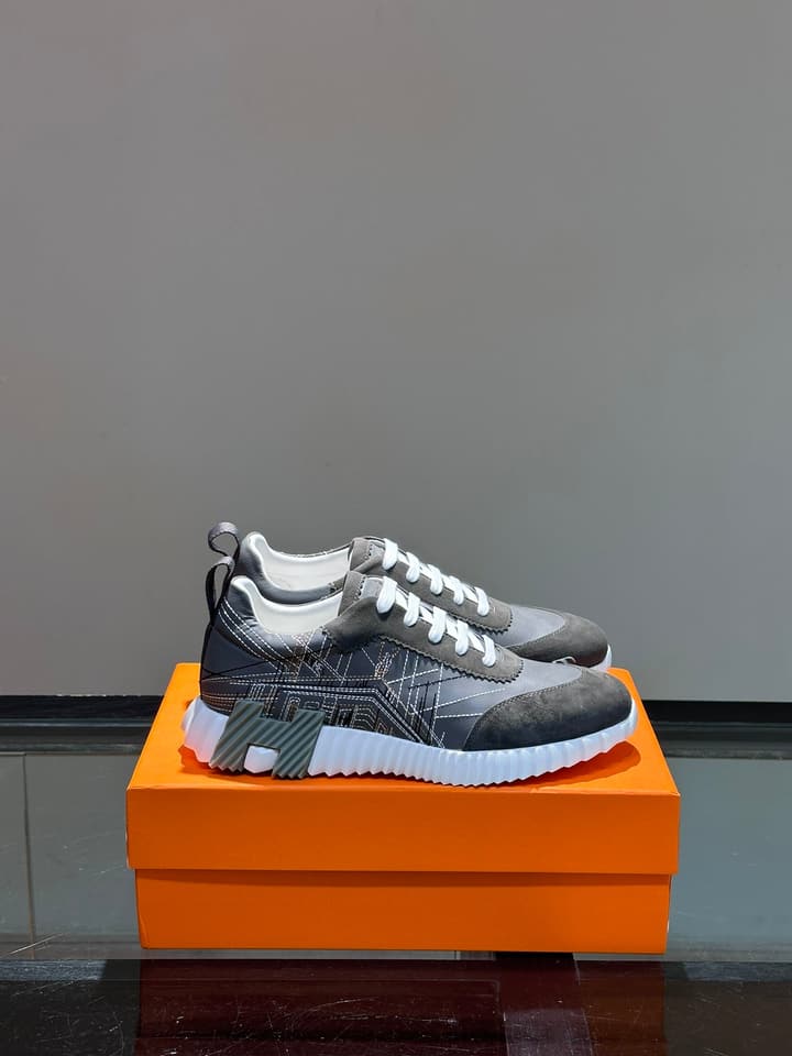 Hermès Bouncing Sneakers in Black 1