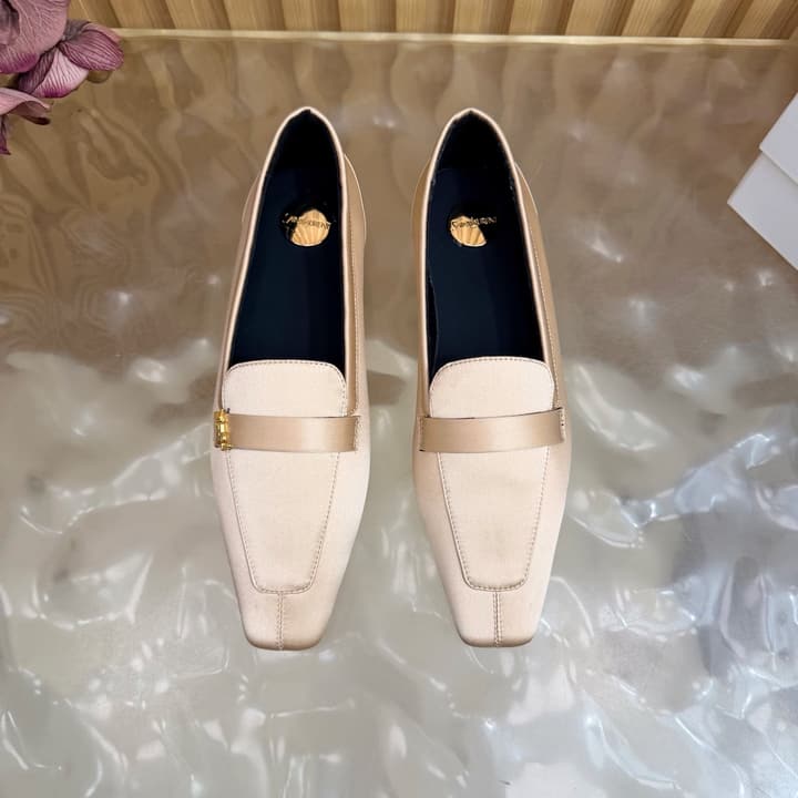 Saint Laurent Silk Chain Mules – Spring/Summer Collection – 26S in Beige