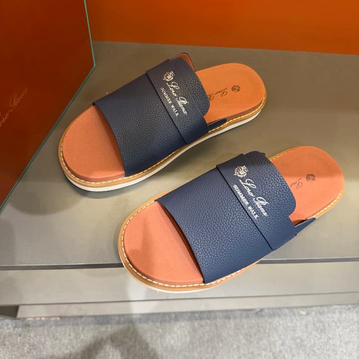 Loro Piana Summer Walk Crisscross Mules