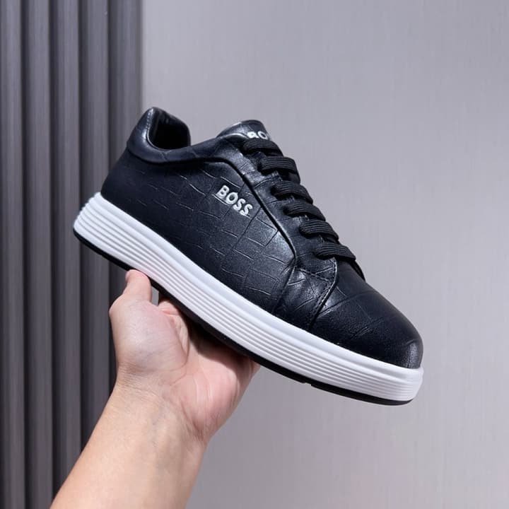 Boss Classic Leather Driving Shoes