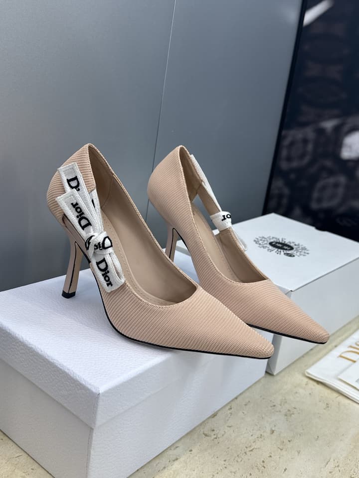 Dior J'Adior Webbing Bow Pumps – 2026 Early Spring Collection