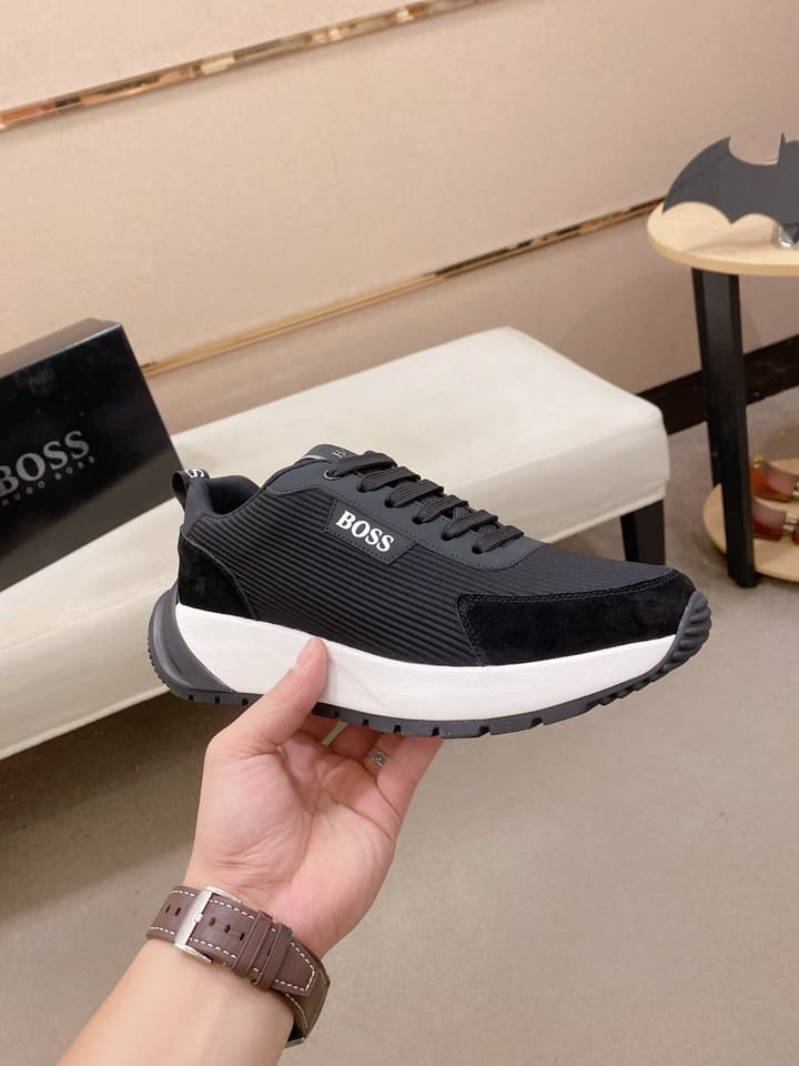 Boss Latest Casual Men's Sneakers in Dark Gray