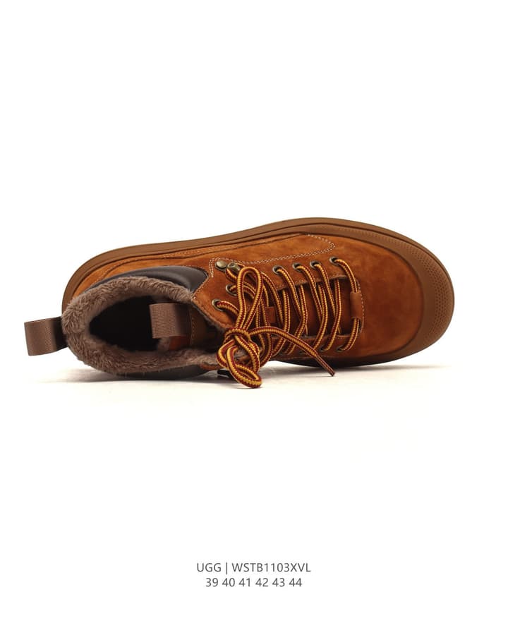 UGG Retro Low-Top Sneaker Boots in Rust Brown Suede