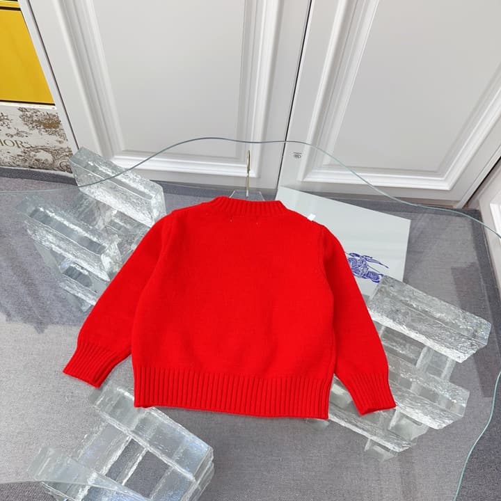 Ralph Lauren Kids Knitted Sweater – Kids Collection in Dark Navy Bear Sweater