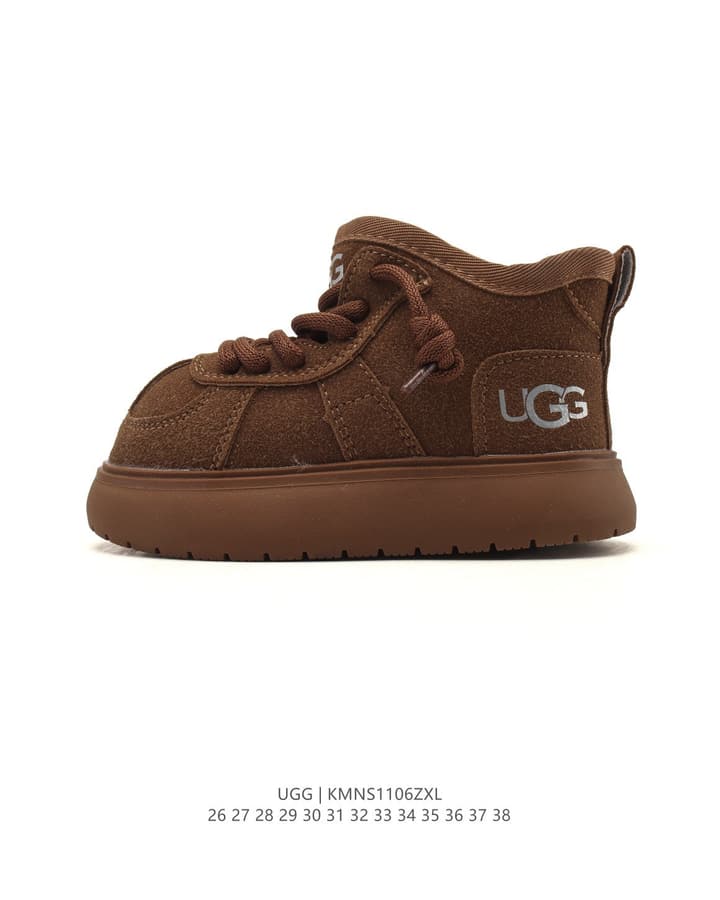 UGG Mid-Top Snow Boots – Kids Collection in Classic Tan Slip-on Boot
