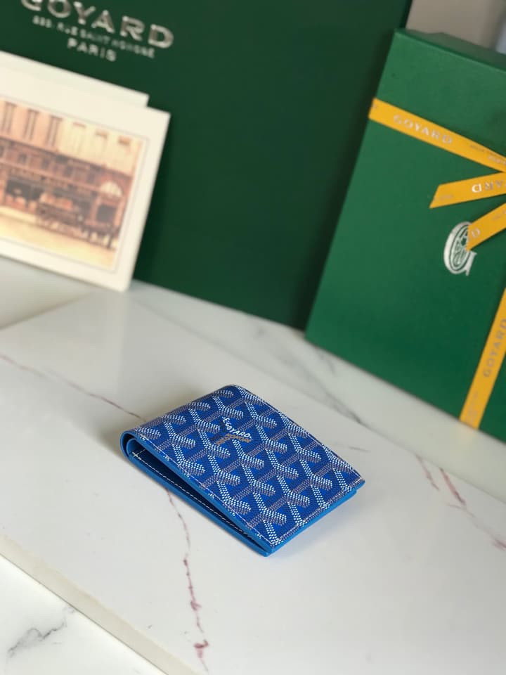 Goyard Wallet in Blue