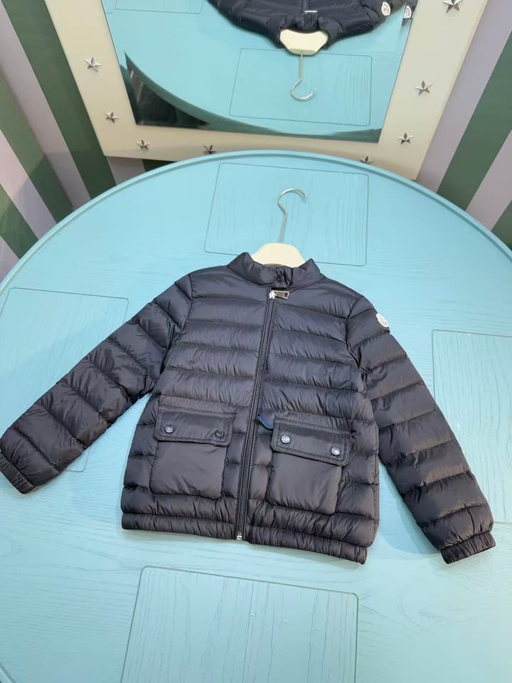 Moncler Kids Down Puffer Jacket – 2025SS/FW in Bright Purple