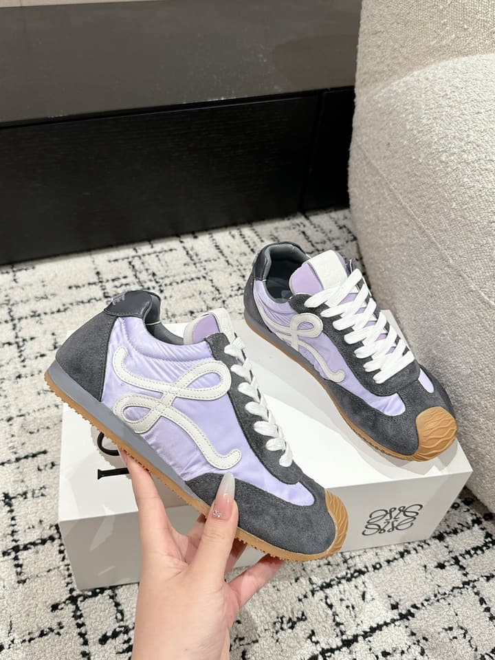 Loewe Ballet Runner 2.0 Sneakers – 2025 Runway Collection in Black