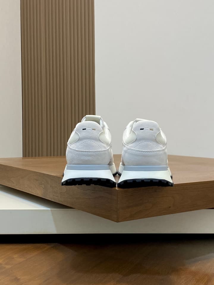 Boss Menswear Suede and Mesh Sneakers